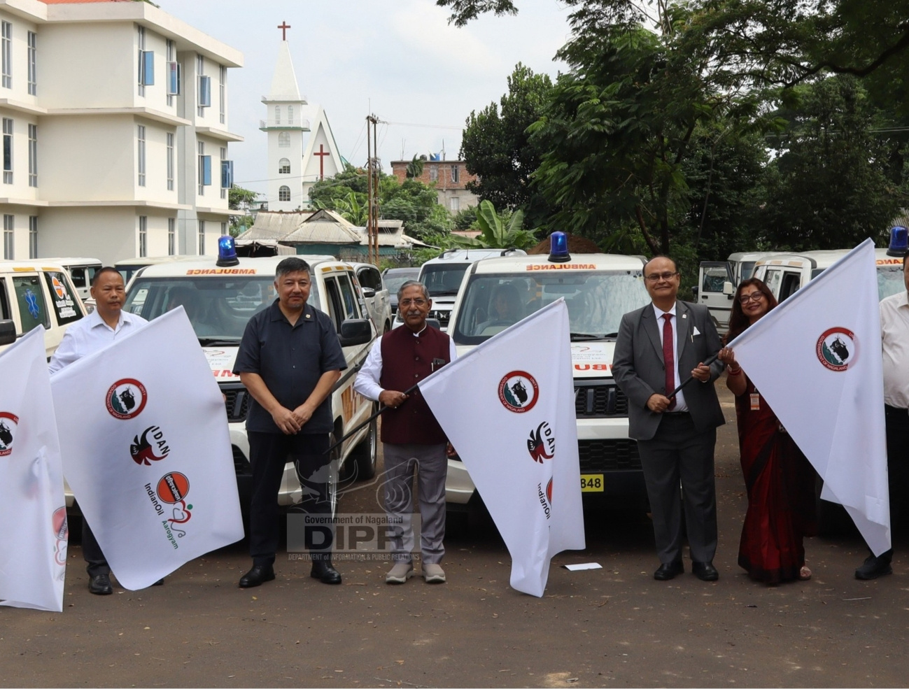 IDAN LAUNCHES BLS AMBULANCE, APPLE CIDER VINEGAR PROCESSING UNIT IN NAGALAND