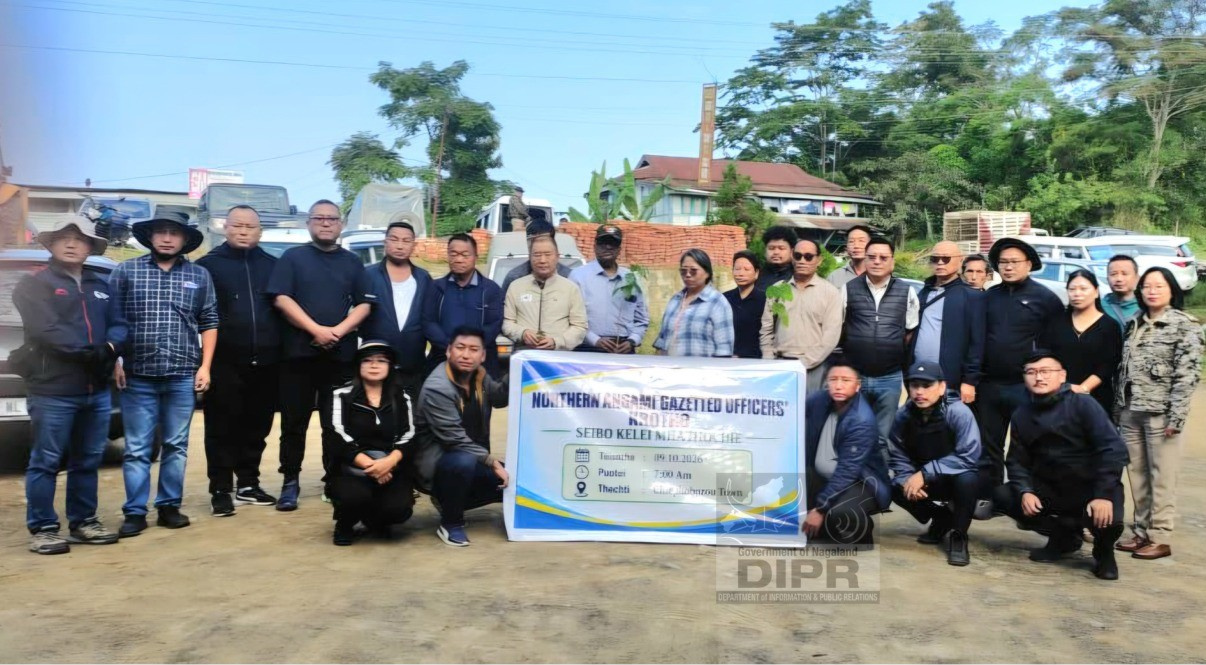 NORTHERN ANGAMI GAZETTED OFFICERS KROTHO ORGANISES PLANTATION DRIVE