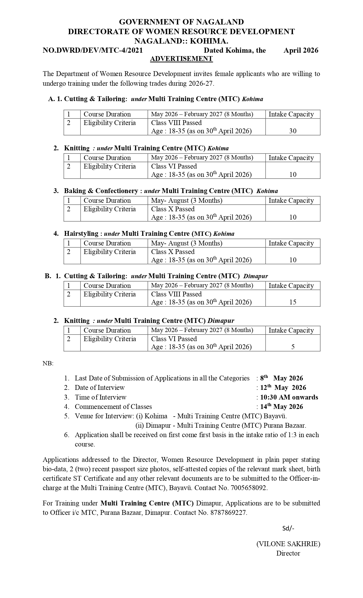 ADVERTISEMENT: WOMEN RESOURCES