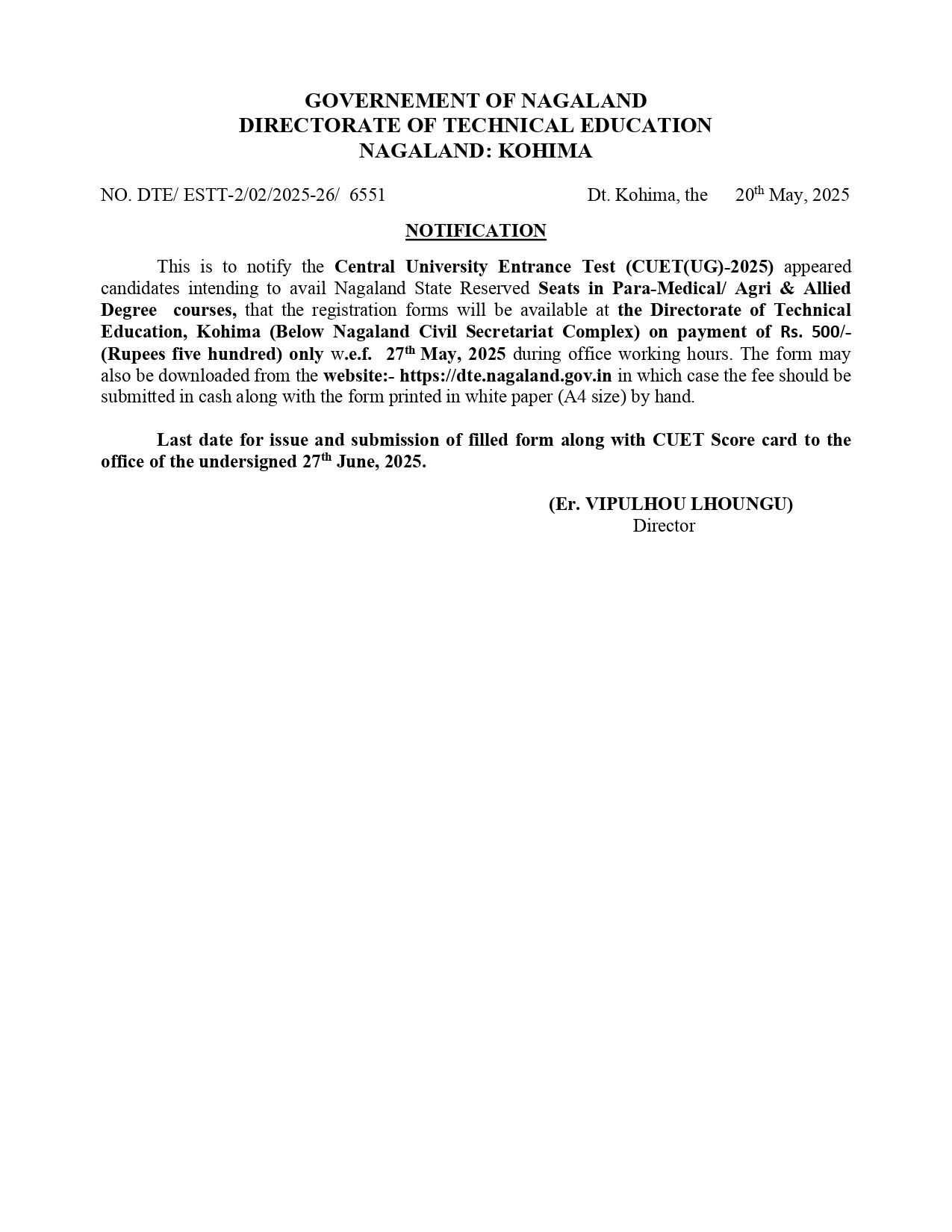 Notification-Technical-Education