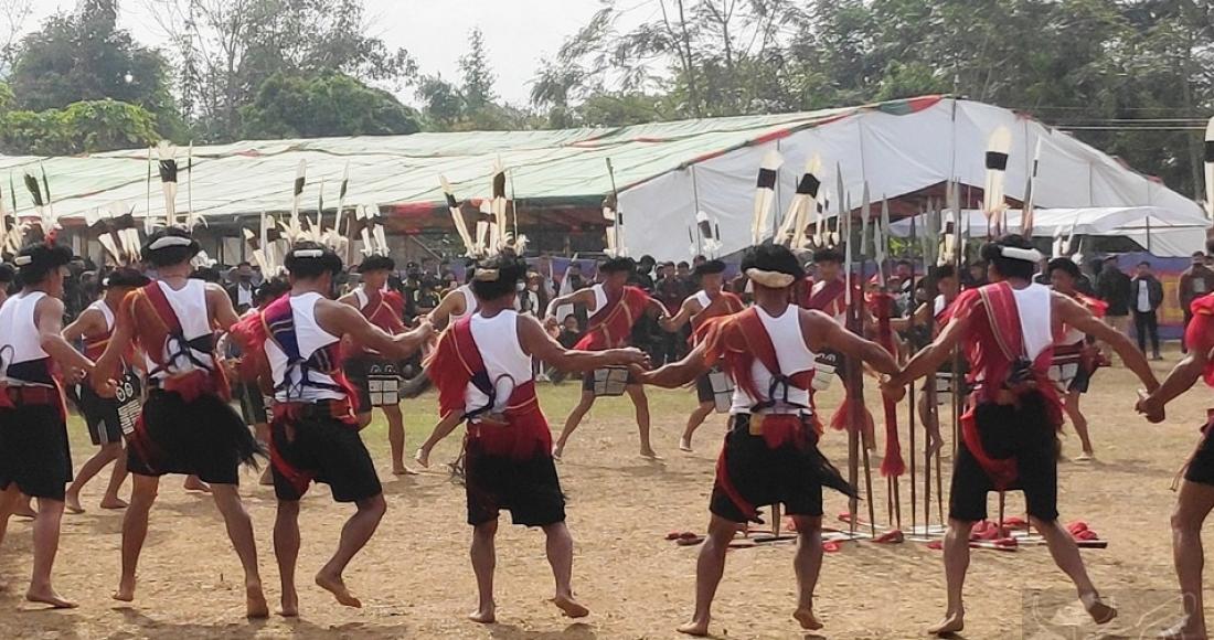 Ghokimi cultural troupe performing at SAKK