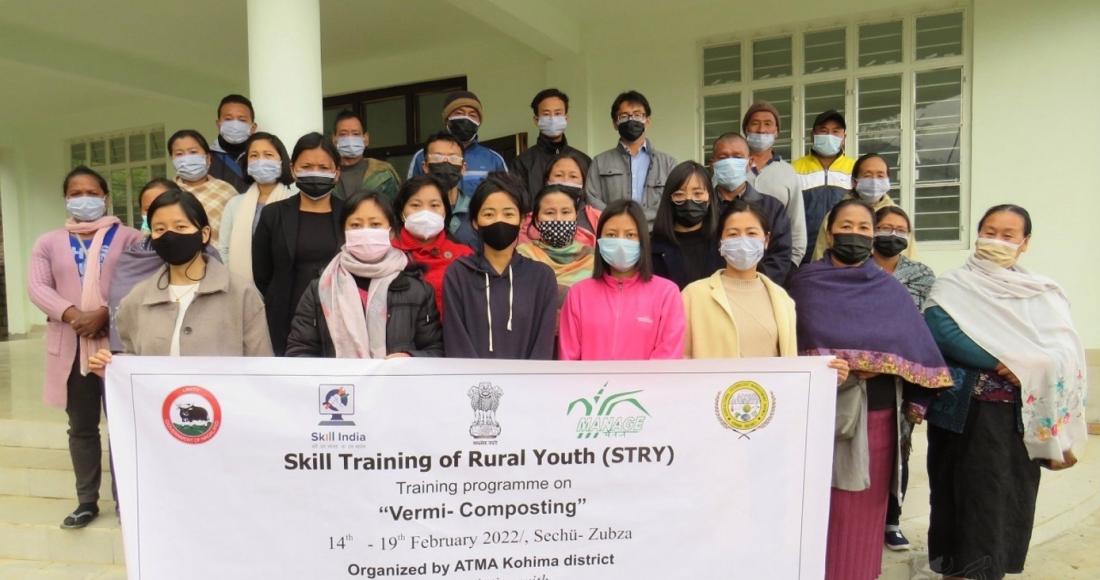 ATMA KOHIMA CONDUCTS SKILL TRAINING FOR RURAL YOUTH