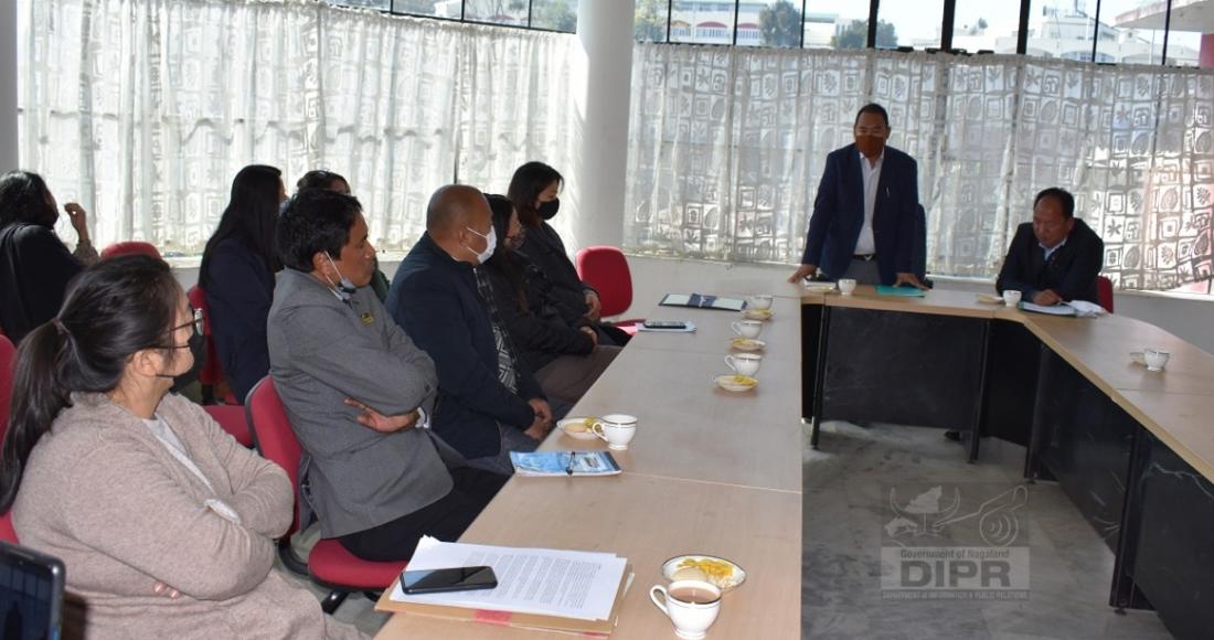 ADVISOR KEOSHU MEETS OFFICERS OF DIPR