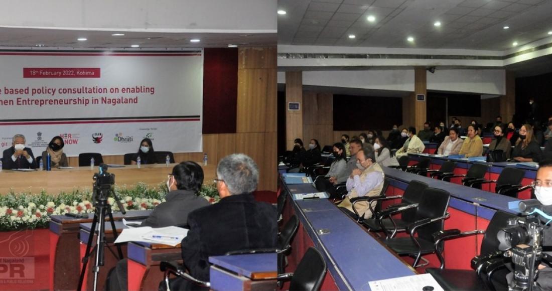 MULTI-STAKEHOLDER CONCLAVE FOR ENABLING WOMEN ENTREPRENEURSHIP HELD AT KOHIMA