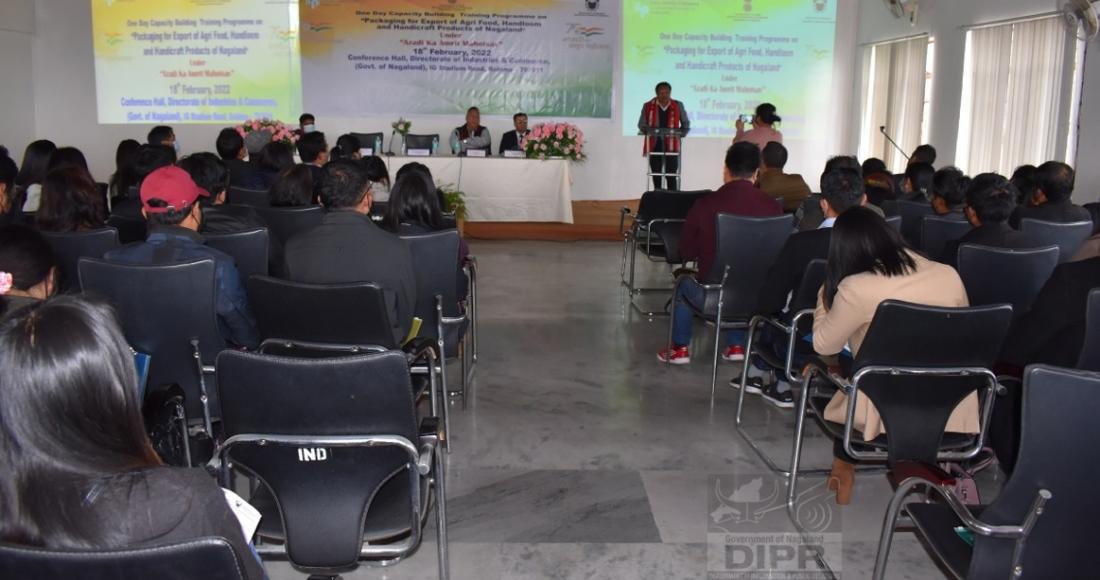 ONE DAY CAPACITY BUILDING TRAINING PROGRAMME HELD AT THE DIRECTORATE OF INDUSTRIES AND COMMERCE