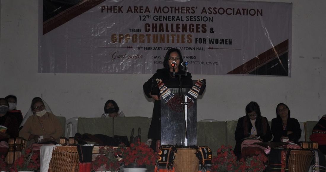 PHEK AREA MOTHERS’ ASSOCIATION 12TH GENERAL SESSION AT PHEK