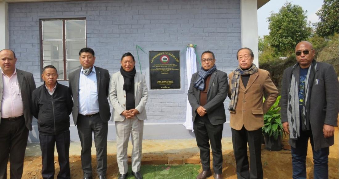 NAMRI NCHANG INAUGURATES UPGRADED GOVERNMENT HIGHER SECONDARY SCHOOL AT TENING   