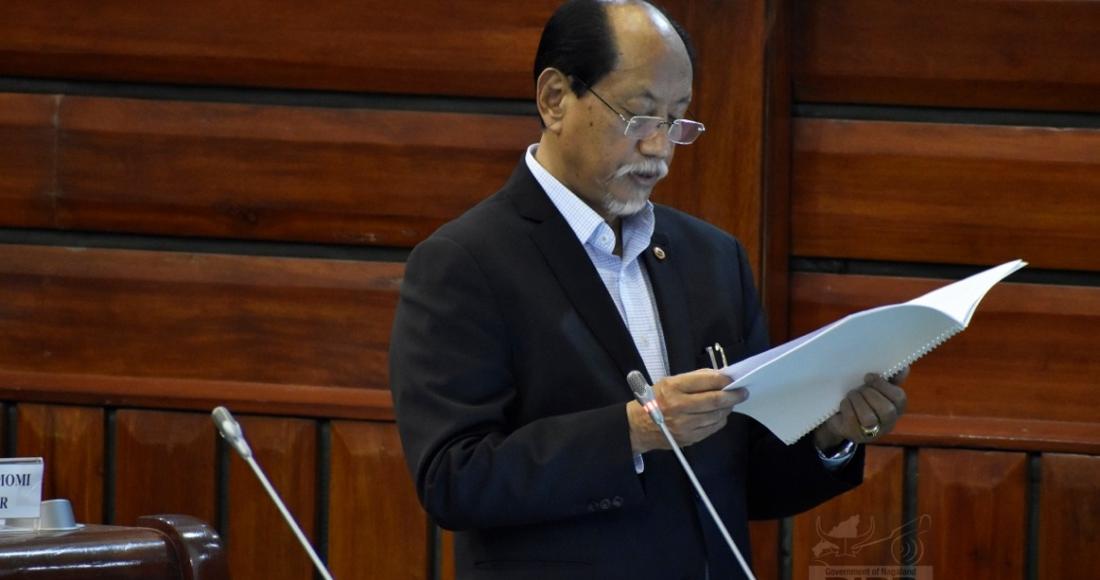 CM NEIPHIU RIO PRESENTS BUDGET FOR 2022-2023