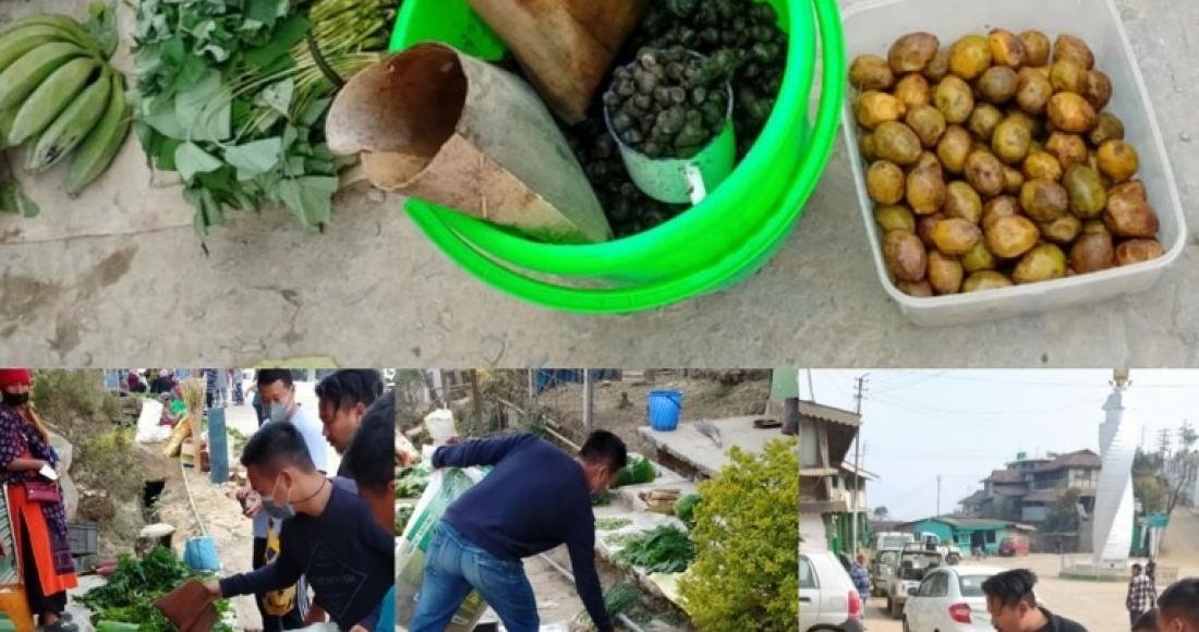 DISTRIBUTION OF BAMBOO CULM SHEATH WRAPPING BOXES AT PHEK