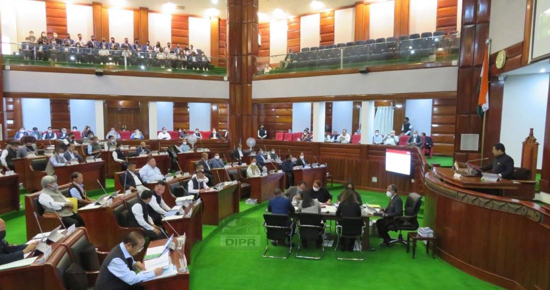 THIRD DAY OF THE 11th SESSION OF THE THIRTEENTH ASSEMBLY DELIBERATES ON NAGA POLITICAL ISSUE