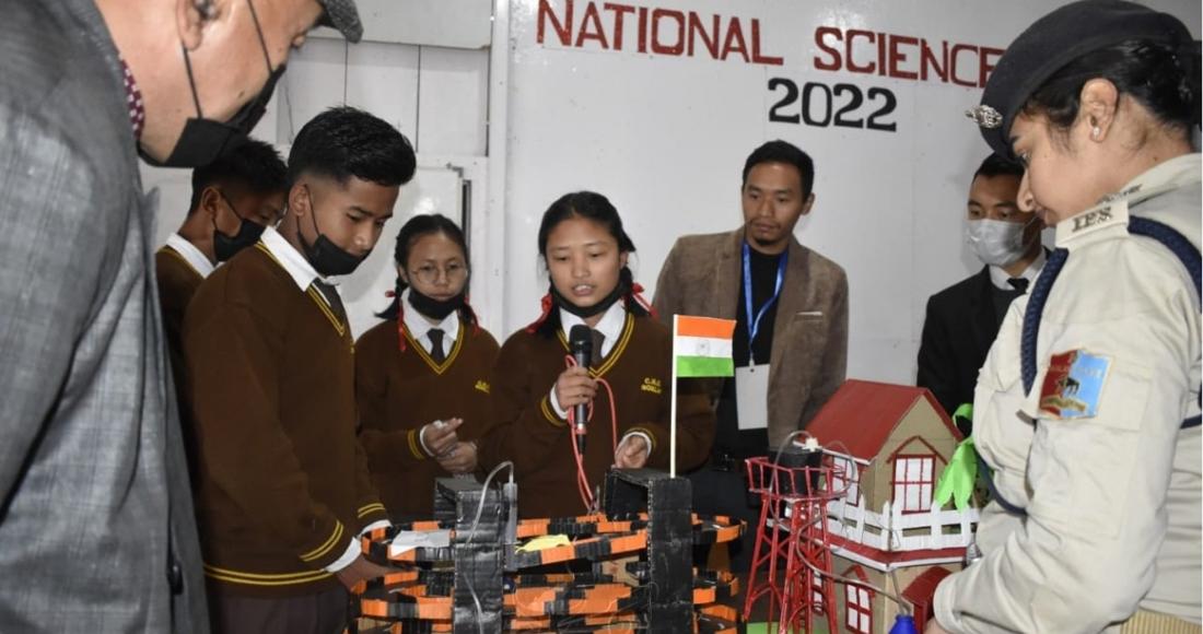 NATIONAL SCIENCE DAY CELEBRATED AT NOKLAK VILLAGE