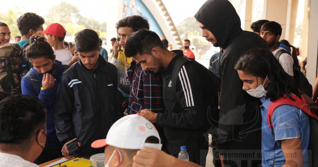 NATIONAL AND INTERNATIONAL PARTICIPANTS FOR THE SACCC AND NCCC REGISTERING ON ARRIVAL AT DIMAPUR