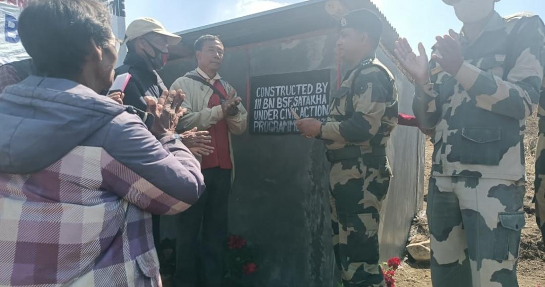 111 BN BSF ORGANIZES CIVIC ACTION PROGRAMME AT SEKRUZU VILLAGE, PHEK