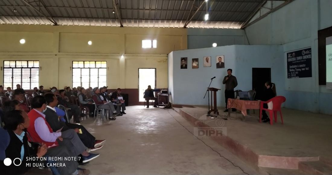 SENSITISATION AND CAPACITY TRAINING HELD AT CHOZUBA