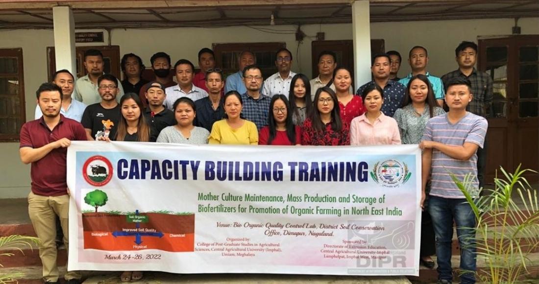 TRAINING ON BIOFERTILIZER PRODUCTION UNITS HELD