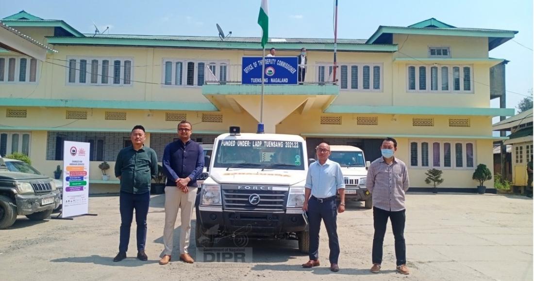 Tuensang DTF handed over ambulance to CMO Tuensang