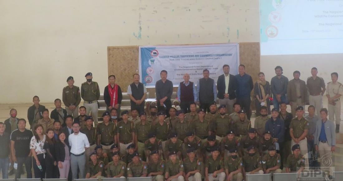  WORKSHOP ON COUNTER WILDLIFE AND BIODIVERSITY CONSERVATION HELD AT WOKHA