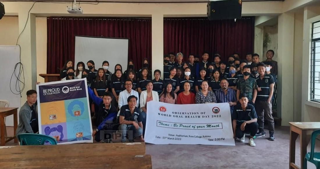 WORLD ORAL HEALTH DAY 2022 OBSERVED AT KOHIMA