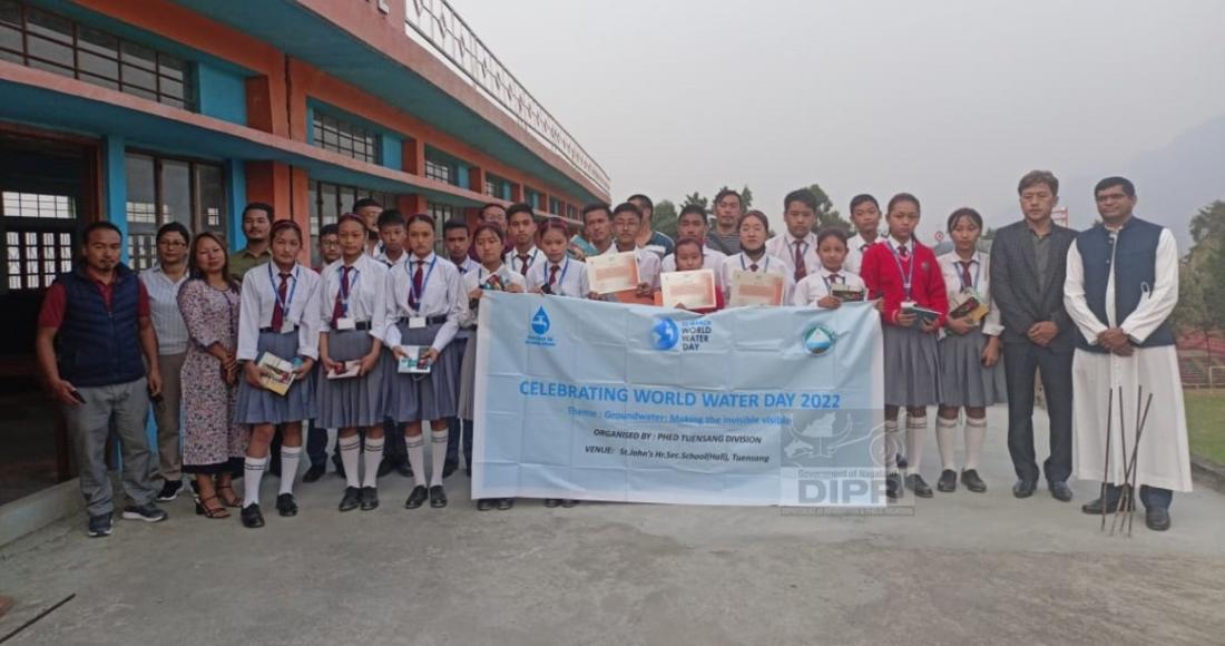 PHED TUENSANG, CELEBRATED WORLD WATER DAY 2022.