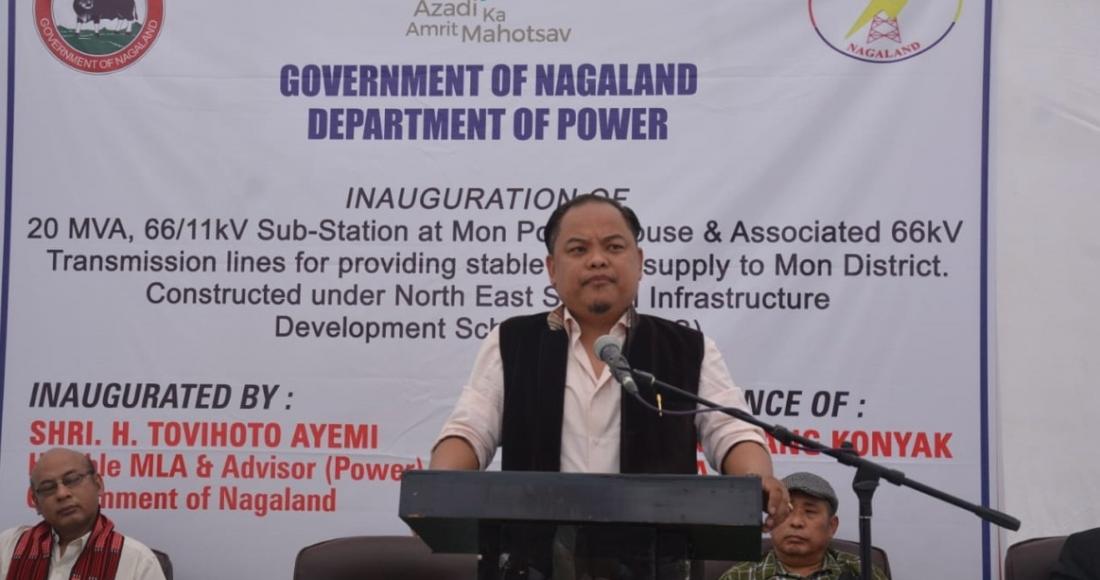 TOVIHOTO INAUGURATES 20 MVA, 66/11kV SUB-STATION AND ASSOCIATED 66kV TRANSMISSION LINES AT MON