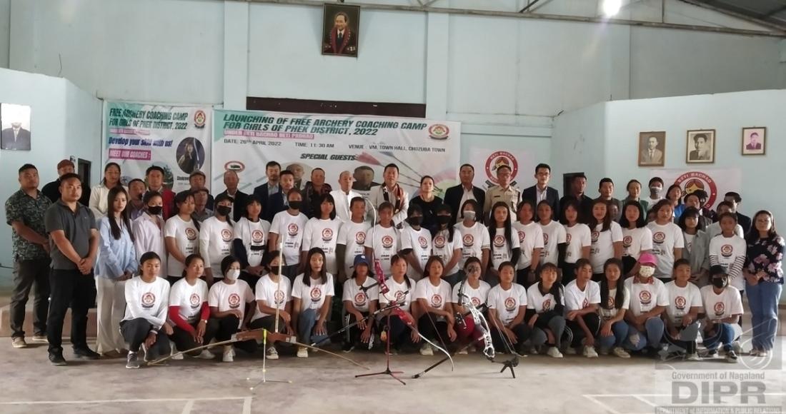 FREE ARCHERY COACHING CAMP FOR GIRLS LAUNCHED AT CHOZUBA