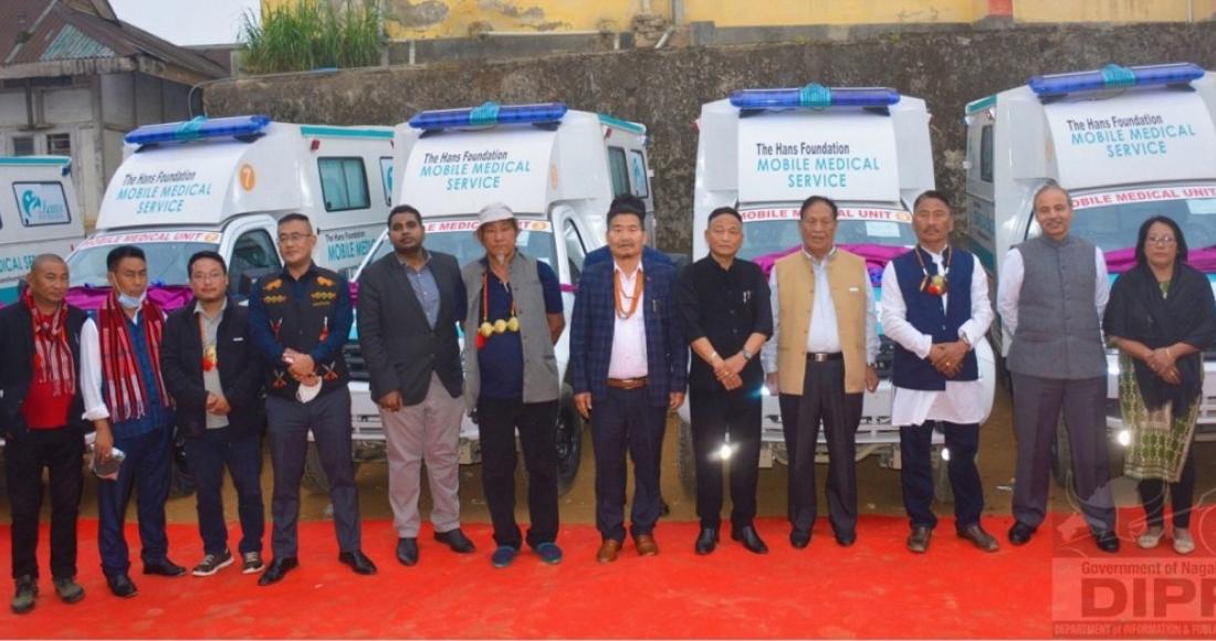 THE HANS FOUNDATION DONATES 9 MOBILE MEDICAL UNITS TO MON