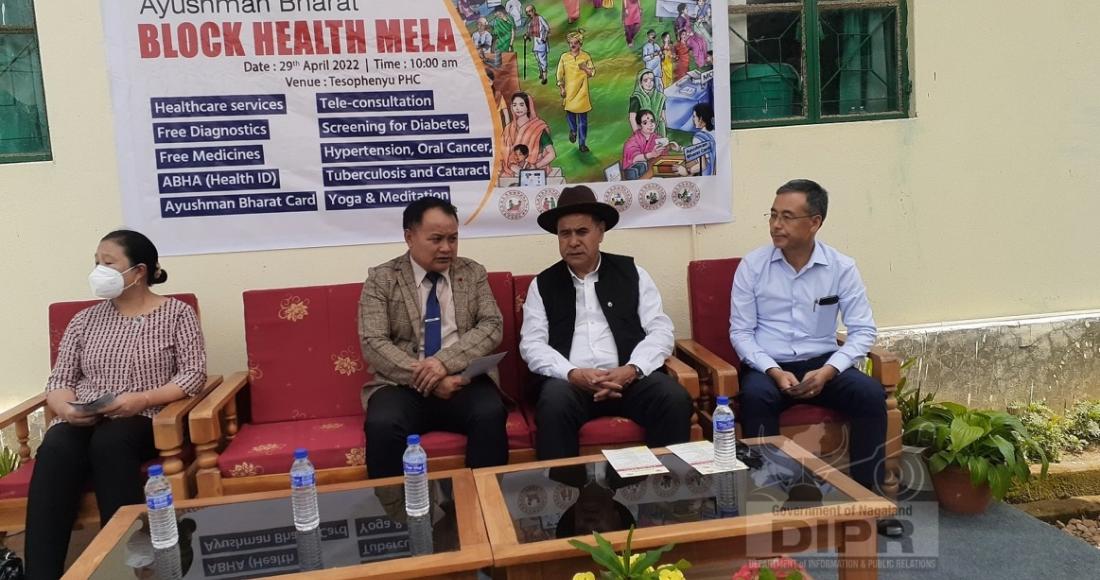 HEALTH MELA HELD AT TESOPHENYU