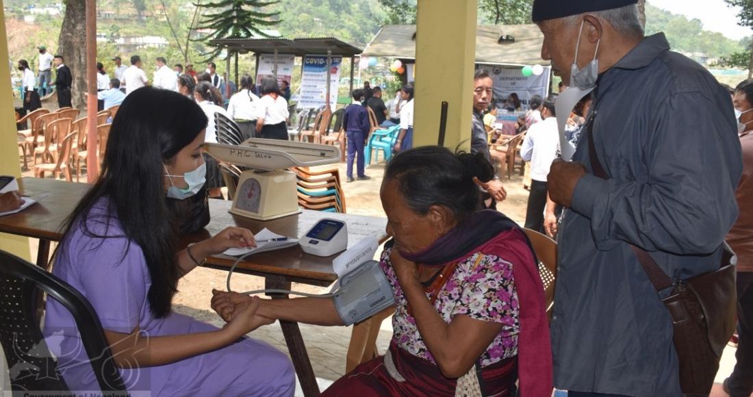 HEALTH MELA HELD AT SECHU ZUBZA