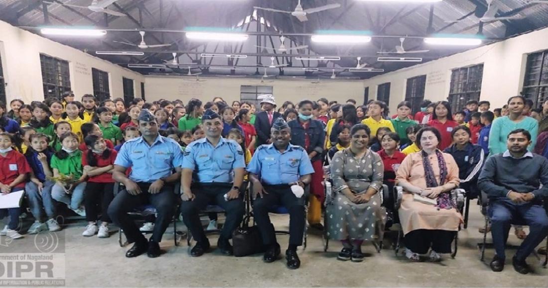 IAF TEAM VISITS WOKHA FOR RECRUITMENT RALLY