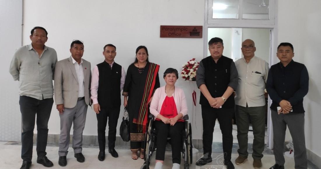 DIETHONO NAKHRO INAUGURATES PARALYMPIC AMENITIES