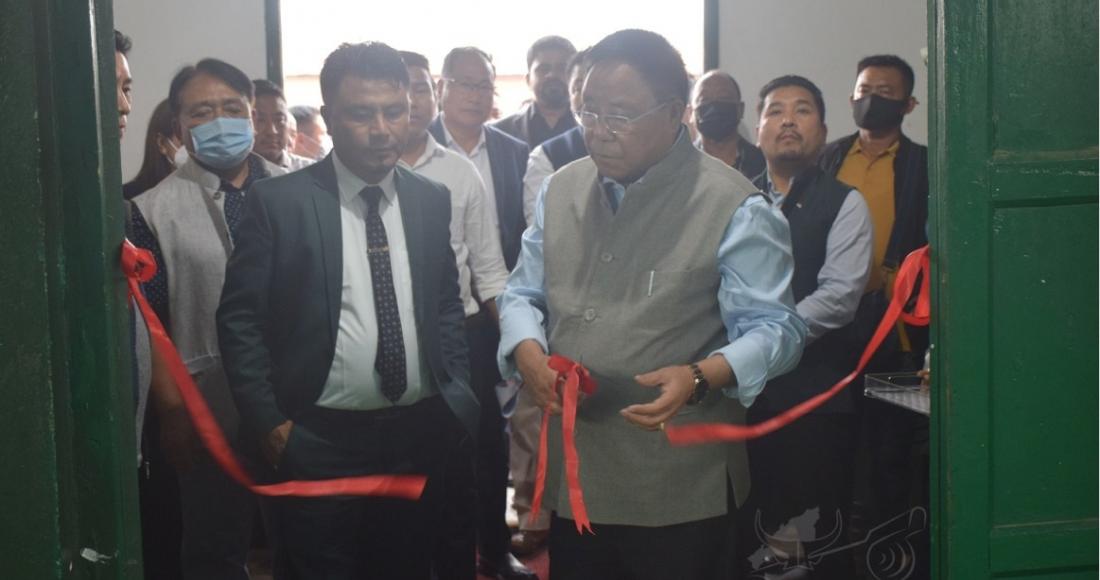 INAUGURATION OF KHELO INDIA CENTRE (BADMINTON) MOKOKCHUNG