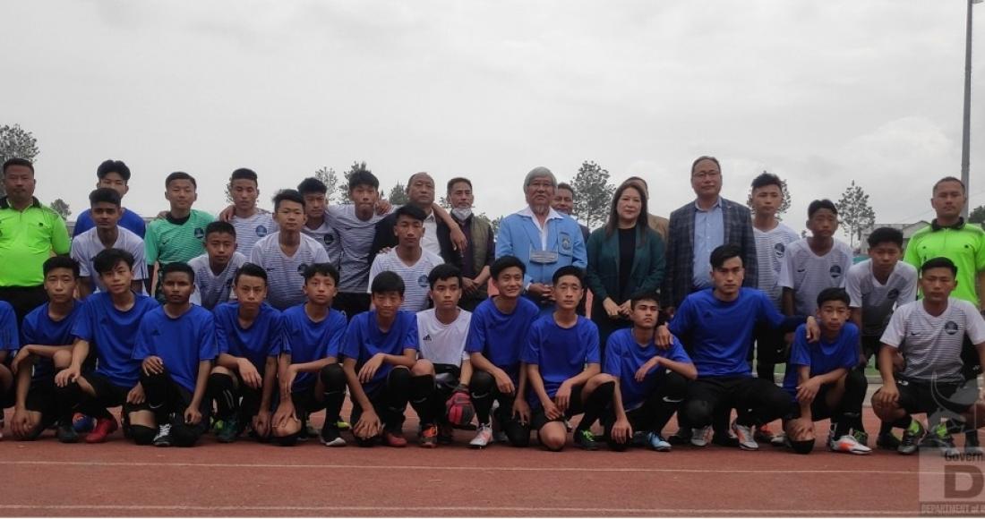 Kohima District Football Tournament at IG Stadium Kohima