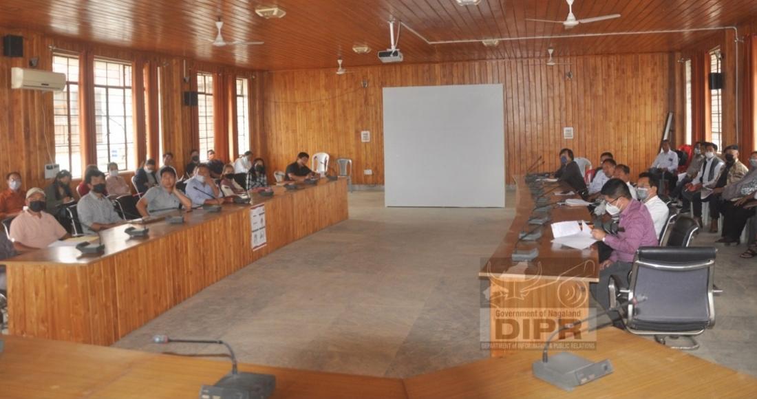 Meeting of all Heads of Offices in Peren District