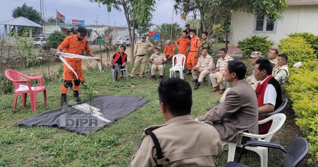 EARTHQUAKE PREPAREDNESS MOCK DRILL CONDUCTED AT TSEMINYU