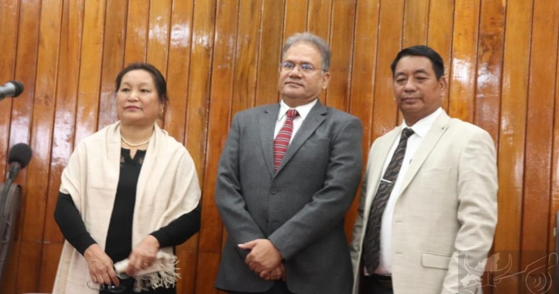 W HONJE KONYAK TAKES OATH AS CHAIRMAN NPSC