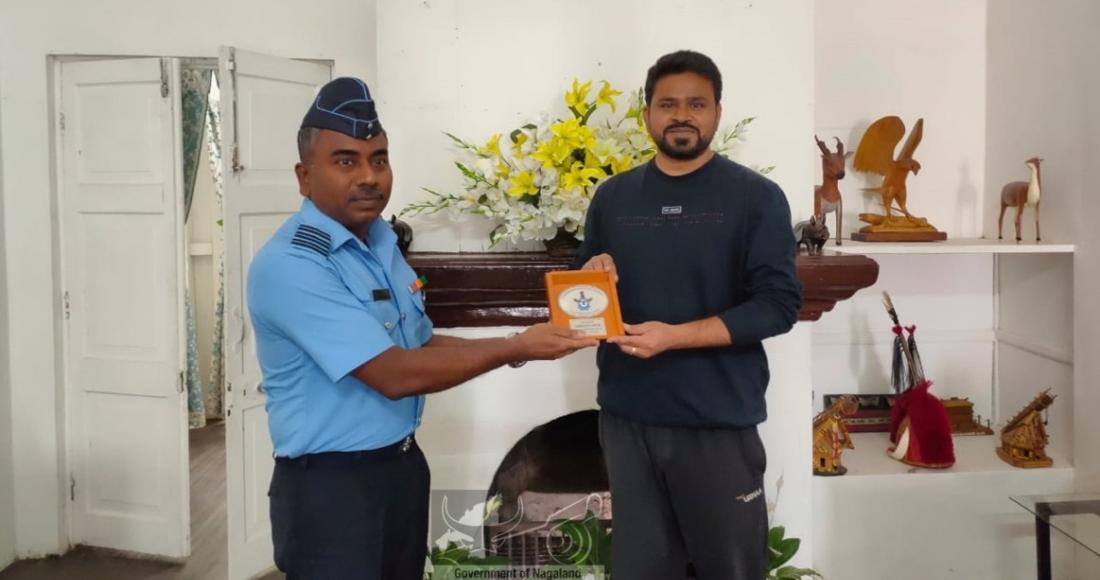 TEAM IAF CALLED ON DC MOKOKCHUNG