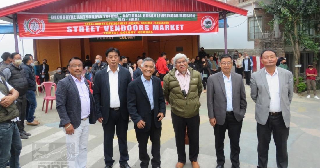 STREET VENDORS-CUM- EXTENSION OF COMMUNITY HALL INAUGURATED