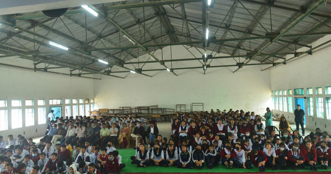 5TH EDITION OF ‘PARIKSHA PE CHARCHA’ HELD AT JNV, KOHIMA