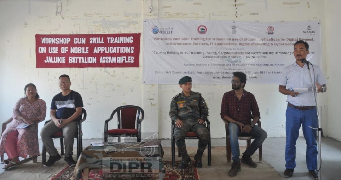 WORKSHOP CUM SKILL TRAINING FOR WOMEN HELD AT JALUKIE