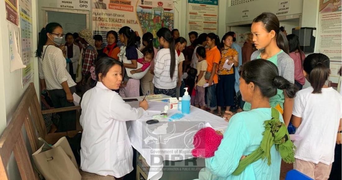 BLOCK-LEVEL HEALTH MELA HELD AT AHTHIBUNG