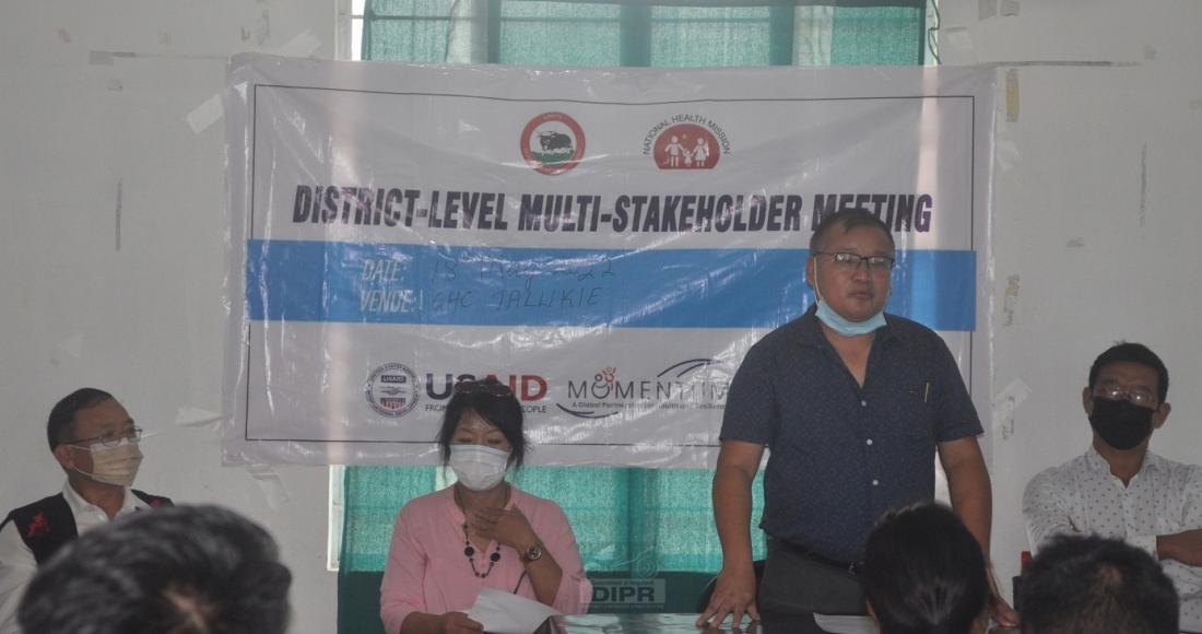 DISTRICT LEVEL MULTI-STAKEHOLDER MEETING HELD AT JALUKIE