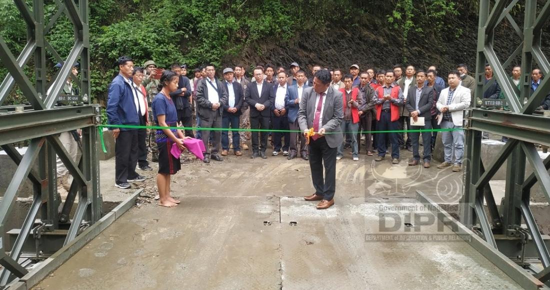 ADVISOR HAIYING INAUGURATES BAILEY BRIDGE AND COMMUNITY HALL AT LANGNOK VILLAGE