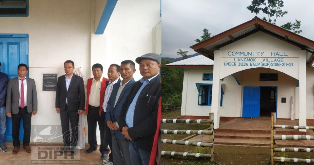 ADVISOR HAIYING INAUGURATES BAILEY BRIDGE AND COMMUNITY HALL AT LANGNOK VILLAGE