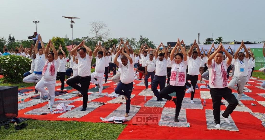 STATE OFFICIALS ATTEND YOGA UTSAV