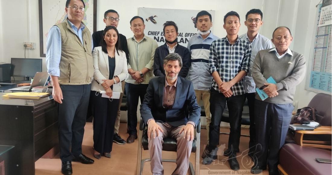 NCS (PROBATIONERS) CALL ON THE CEO NAGALAND