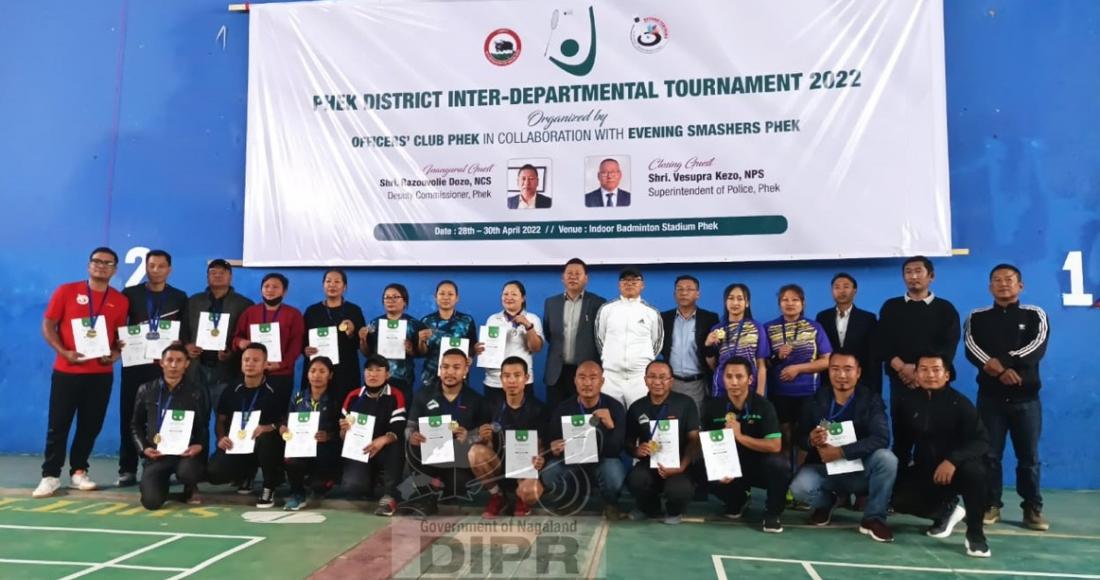 PHEK DISTRICT INTER-DEPARTMENTAL TOURNAMENT 2022 CULMINATES