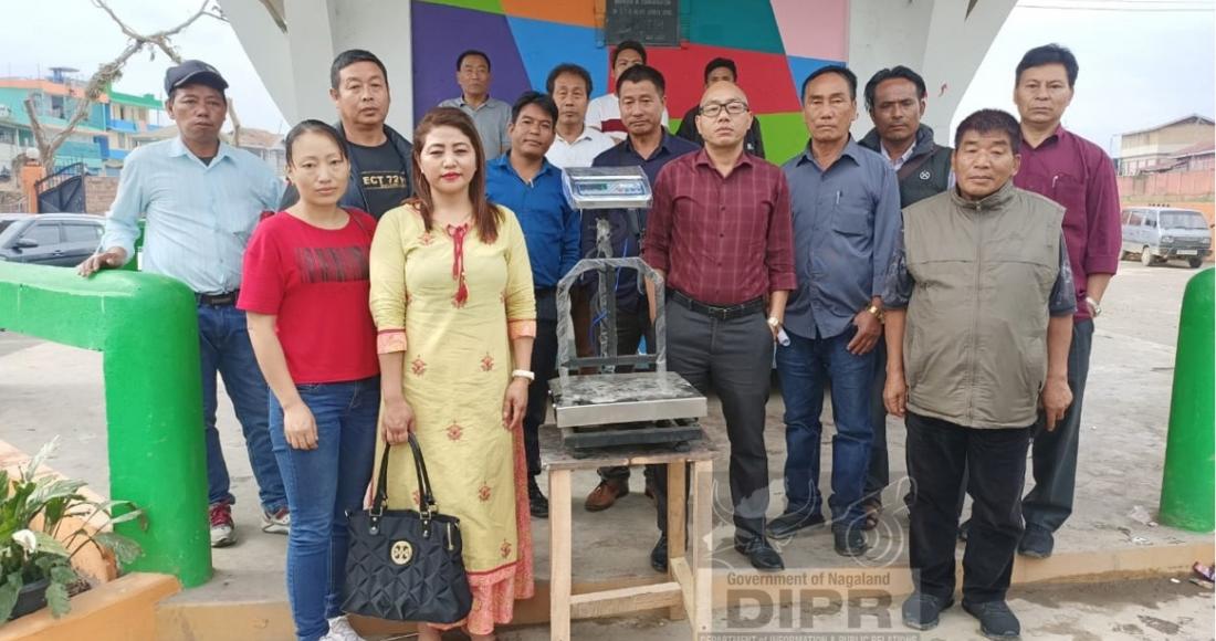 PUBLIC WEIGHING MACHINE INSTALLED IN TUENSANG TOWN