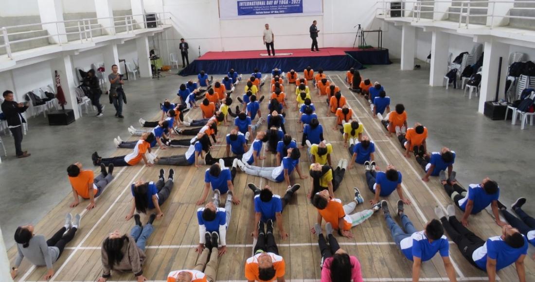 SWACHATA CUM YOGA PROGRAM CONDUCTED AT JCC