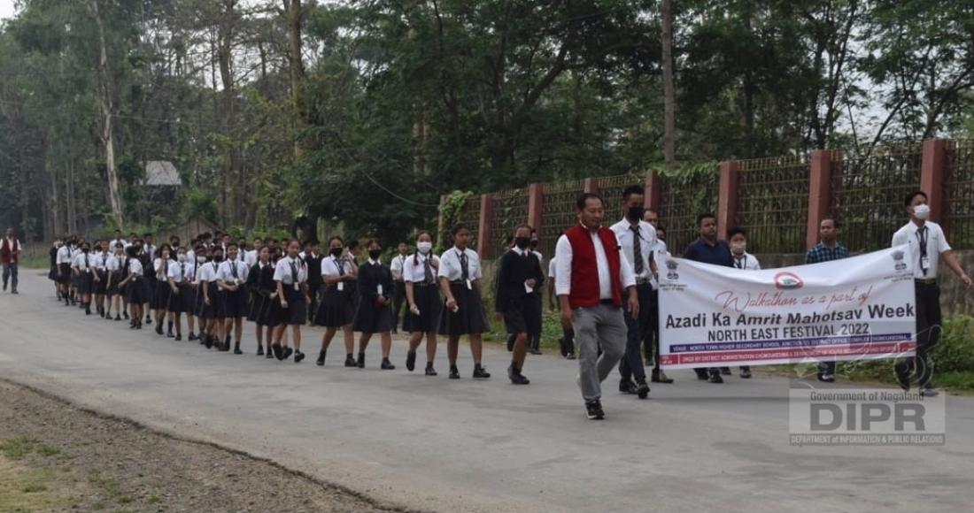 WALKATHON ORGANIZED AT CHUMOUKEDIMA