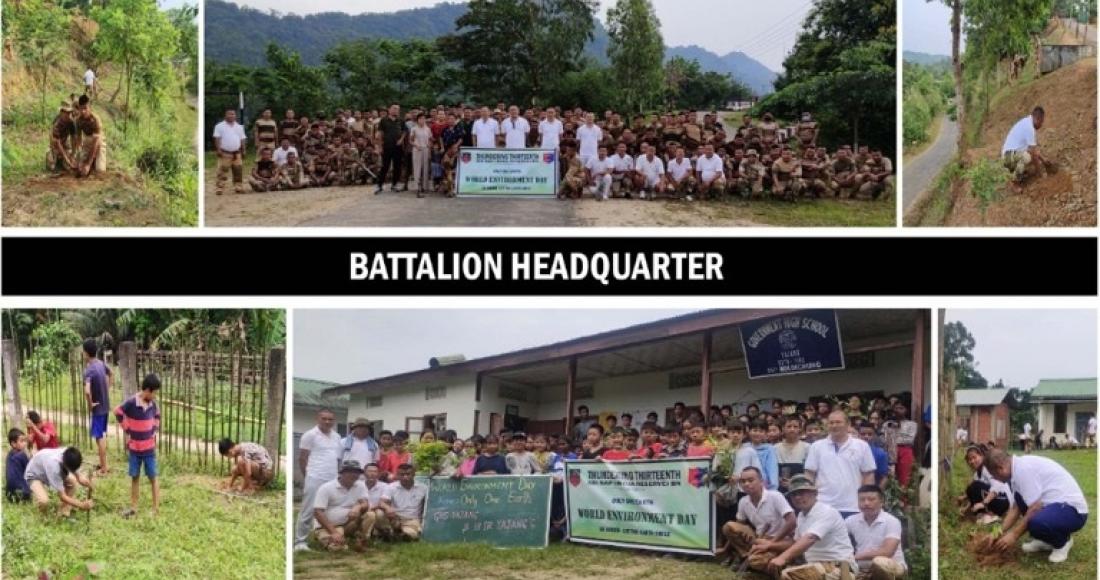 13 NAP (IR) BN UNDERTAKES TREE PLANTATION DRIVE